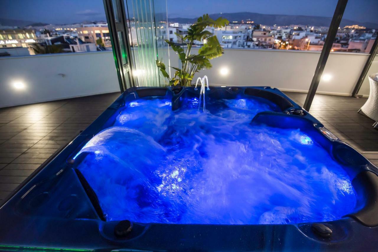 Zambelis Athens Penthouse Spa Exterior foto