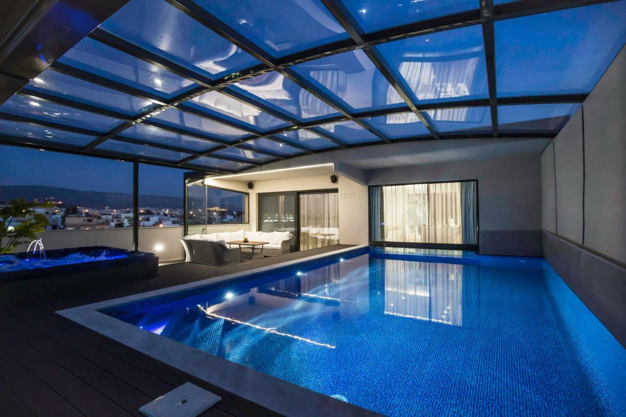 Zambelis Athens Penthouse Spa Exterior foto